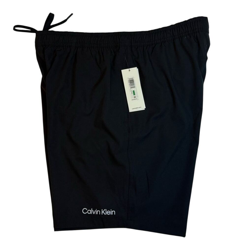 Calvin Klein Black Swimwear Shorts sz: LARGE  NEW WITH TAGS